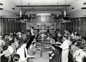 Film transparency of a keno game in the Frontier Club, Las Vegas, 1935-1945