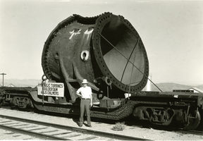 Photograph of a hydraulic turbine, Hoover Dam, circa early 1930s