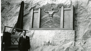 Photograph of John C. Page, Hoover Dam, September 30, 1935