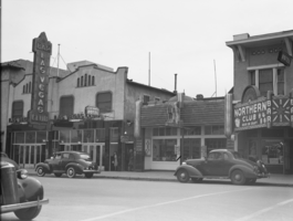 Film transparency of the Northern Club on Fremont Street, Las Vegas, circa 1940s