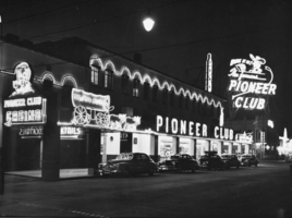 Film transparency of the Pioneer Club, Las Vegas, circa 1940s