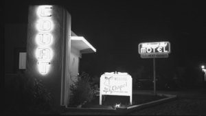 Film transparency of the Westward Ho Hotel and Casino, Las Vegas, circa 1950s