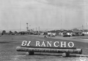 Film transparency of El Rancho, Las Vegas, circa 1941-1960