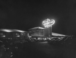 Film transparency of Wilbur Clark's Desert Inn, Las Vegas, circa 1950s