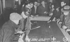 Film transparency of the Las Vegas Club, Las Vegas, circa 1930-1950s