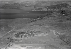 Film transparency of Boulder City, Nevada, circa 1930-1940
