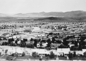 Film transparency of Boulder City, Nevada, December 15, 1933-June, 1934