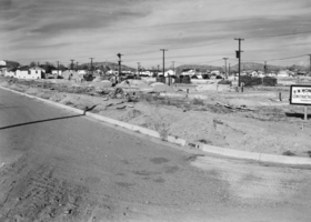 Film transparency of Boulder City, Nevada, circa 1930-1940