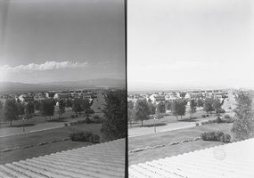 Film transparency of Boulder Dam Hotel, Nevada, circa 1930-1940
