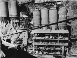 Film transparency of cement plant water tanks, Hoover Dam, March 1, 1934