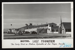 Postcard of Last Frontier Casino, Las Vegas, circa 1945
