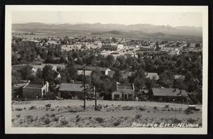 Postcard of Boulder City, Nevada, between December 15, 1933 and June, 1934