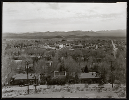 Panoramic photograph of Boulder City, Nevada, circa 1933-1934