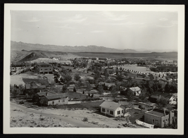Panoramic photograph of Boulder City, Nevada, circa 1932-late 1930s