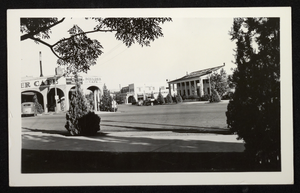 Photograph of downtown Boulder City, Nevada, circa 1931-late 1930s