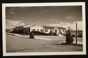 Photograph of Boulder City, Nevada, post office, circa 1932 - late 1930s