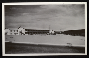 Photograph of Civilian Conservation Corps Camp buildings, Boulder City, Nevada, circa mid-late 1930s