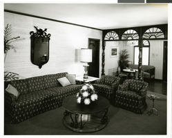 Photograph of a suite in the Sands Hotel, Las Vegas, circa 1961