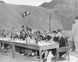 Film transparency of the Rotary Club at the Hoover Dam Decennial, October 1946
