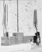 Film transparency of the Winged Figures of the Republic, Hoover Dam, September 30, 1935