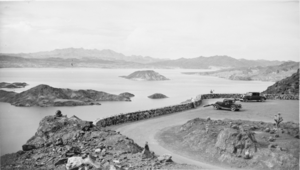 Film transparency of Lakeview Point, Lake Mead, circa 1935