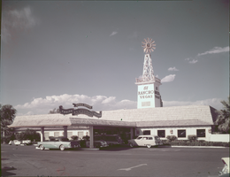 Film transparency of the El Rancho Vegas, Las Vegas, 1940s-1950s