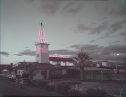 Film transparency of El Rancho Vegas, Las Vegas, 1940s-1950s