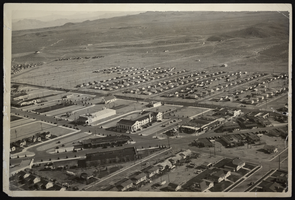 Aerial photograph of Boulder City, Nevada, circa 1933 - late 1930s