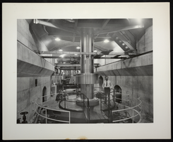 Photograph of power generators at Hoover Dam, circa 1935-1940