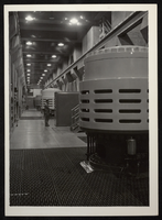 Photograph of power generators at Hoover Dam, circa 1935-1940
