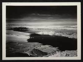 Photograph of an aerial view of Lake Mead, circa 1934-1950s
