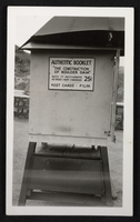Photograph of Lake Mead souvenir kiosk, Kingman Arizona, circa 1940s
