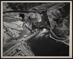 Photograph of Parker Dam, circa 1938-1940s