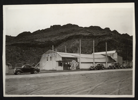 Photograph of Parker Dam Theater, circa 1938-1940s
