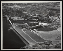 Photograph of Davis Dam, circa 1950-1951