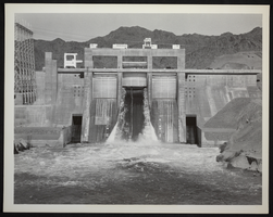Photograph of Davis Dam, January 25, 1951