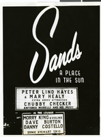 Photograph of the Sands Hotel Marquee, Las Vegas, circa 1960s