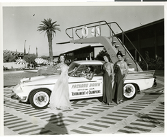 Photograph of a Packard, Sands Hotel and Casino, Las Vegas, circa 1952-1969