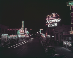 Film transparency of the Pioneer Club, Las Vegas, circa 1940s-1950s