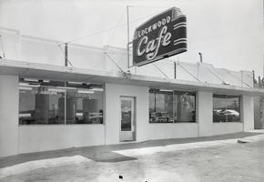 Film transparency showing Lockwood Cafe, Las Vegas, circa 1930s-1950s