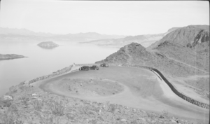 Film transparency of Lakeview Point, Lake Mead, circa 1931-1936