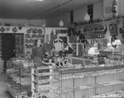 Film transparency showing Nava-Hopi Indian Store, Boulder City, Nevada, circa 1930s-1940s