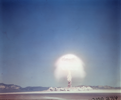 Film transparency of atomic explosions at the Nevada Test Site, Nye County, Nevada, circa 1950s