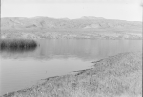 Film transparency of Alamo Lake, Arizona, circa 1930s-1950s