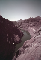 Film transparency of Lake Mead, circa  1940s-1950s