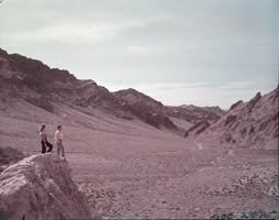 Film transparency of people at the Valley of Fire, Nevada, circa late 1930s-1950s