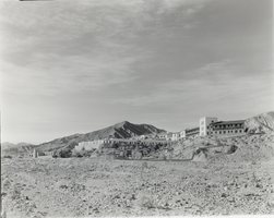 Film transparency of Furnace Creek Inn, Death Valley, California, circa 1930s