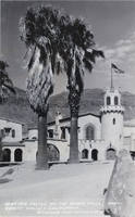 Photograph showing Scotty's Castle, Death Valley, California, circa 1920 to 1955