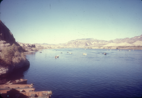 Slide of Lake Mead, circa 1935-1950