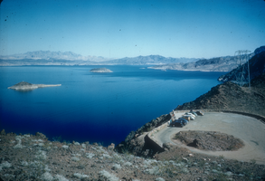 Slide of observation point at Lake Mead, circa late 1930s